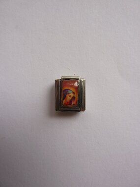 Catholic Link for Nomination-Style Italian Charm Bracelet